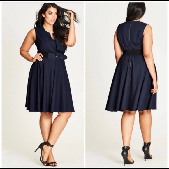 City Chic Dresses & Skirts - City Chic - NWOT Fit and Flare Dress